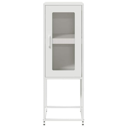 Dressoir 36x39x107 cm koudgewalst staal wit