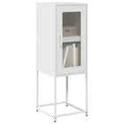 Sideboard 36x39x107 cm cold-rolled steel white