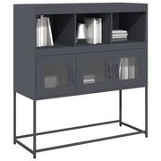 Sideboard 100.5x39x107 cm cold rolled steel anthracite