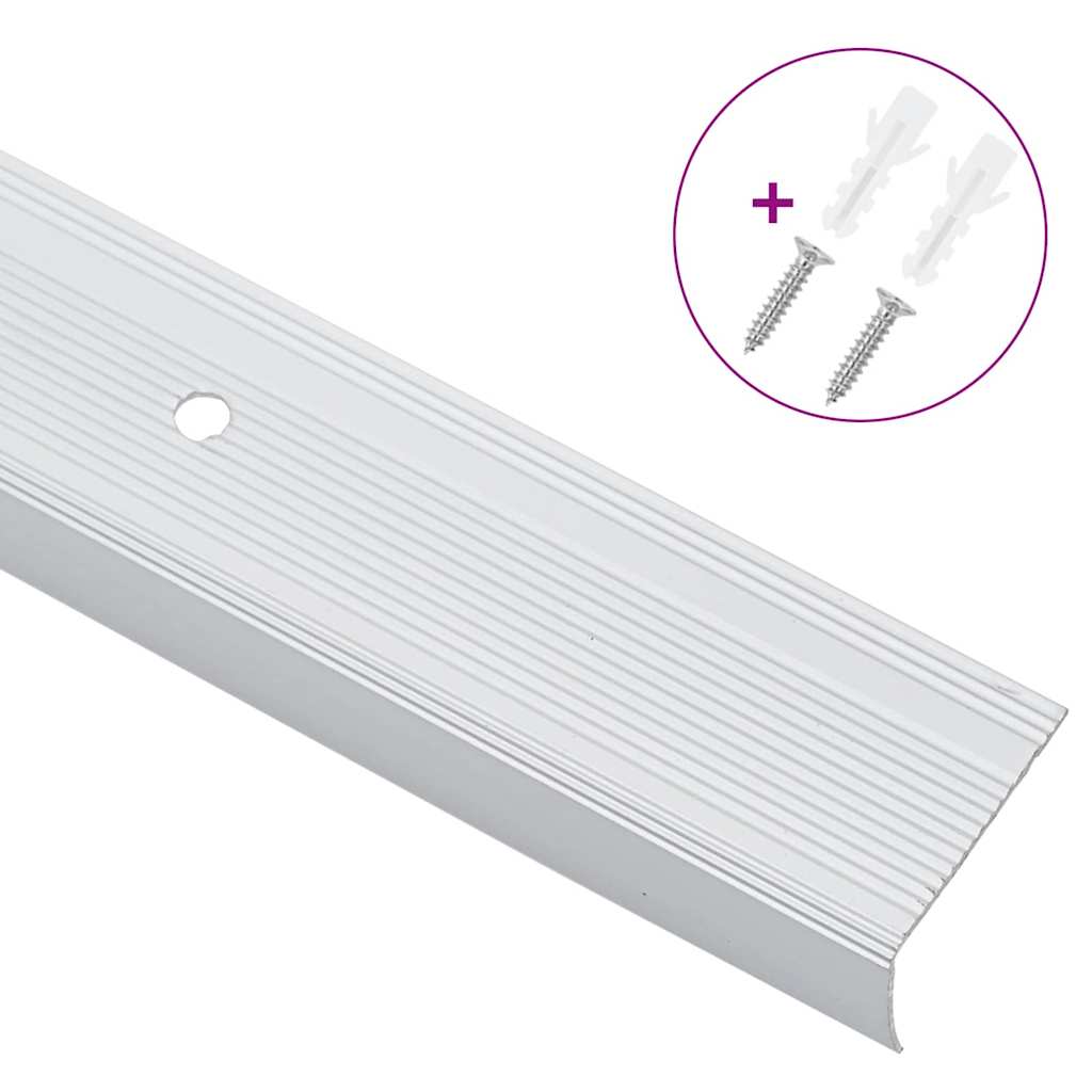 Trapprofielen 30 pcs Zilver 67 cm Aluminium
