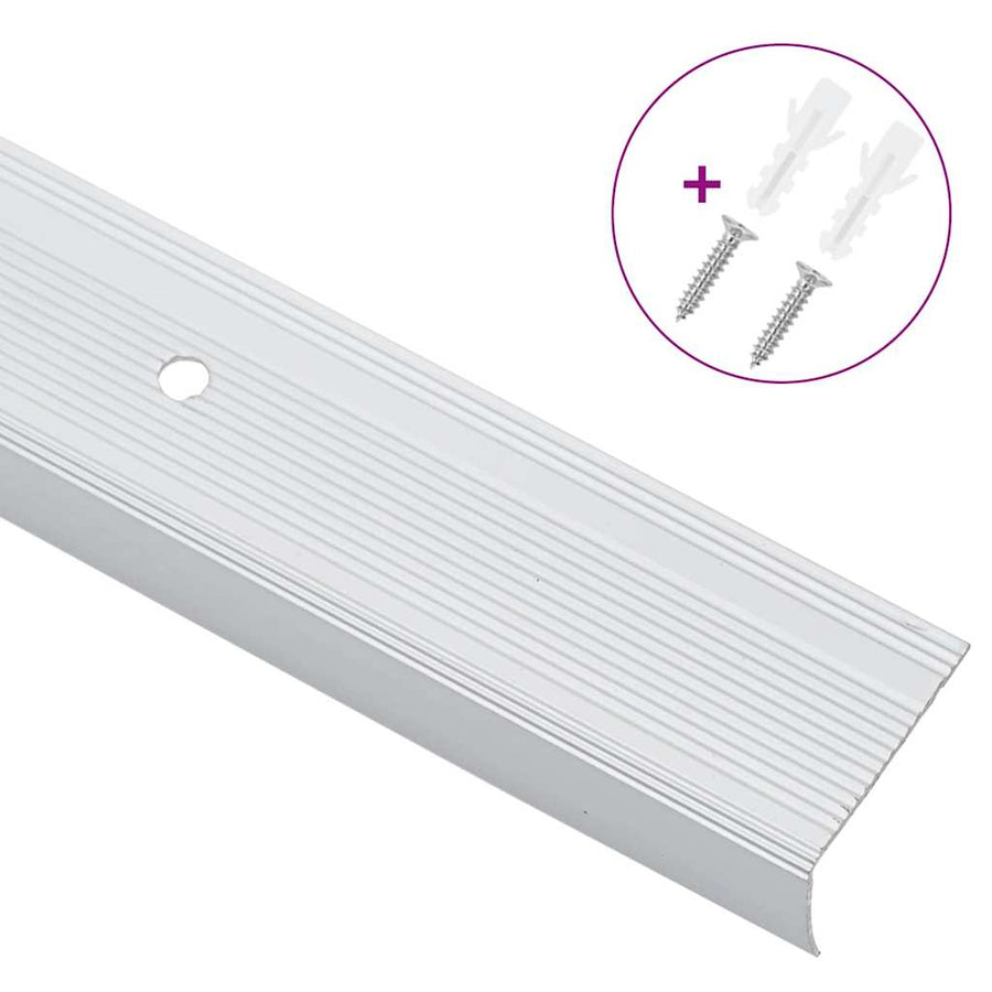 Trapprofielen 30 pcs Zilver 67 cm Aluminium