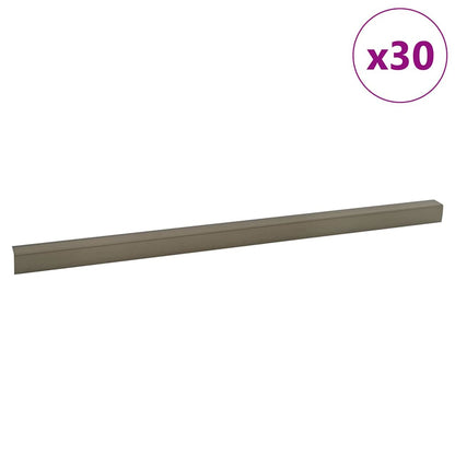 Trapprofielen 30 pcs champagne 67 cm Aluminium