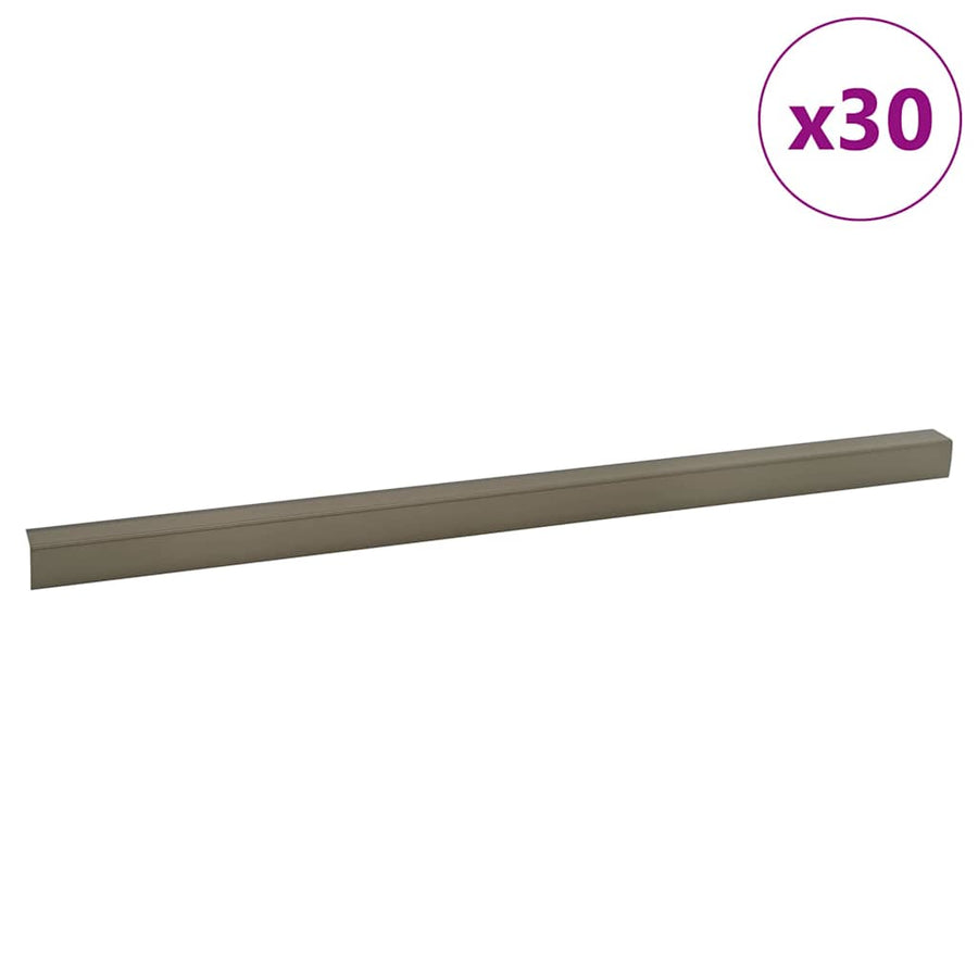 Trapprofielen 30 pcs champagne 67 cm Aluminium