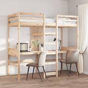 Hoogslaper massief grenenhout 75x190 cm