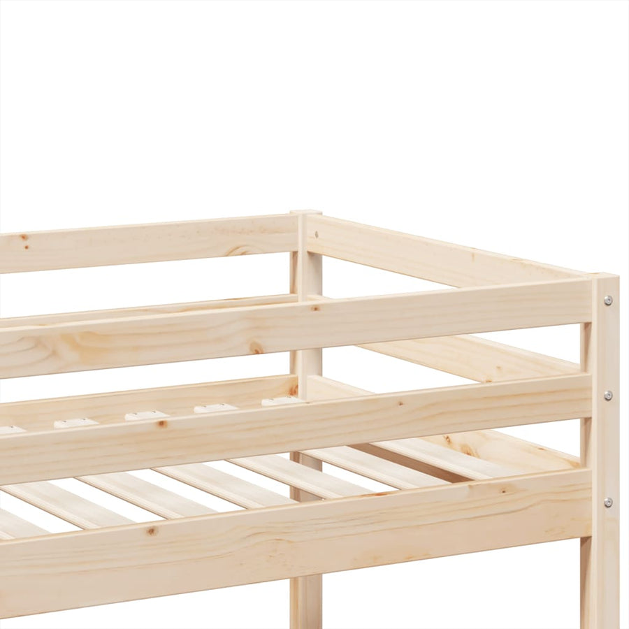 Stapelbed massief grenenhout 90x200 cm