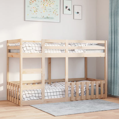Stapelbed massief grenenhout 90x190 cm