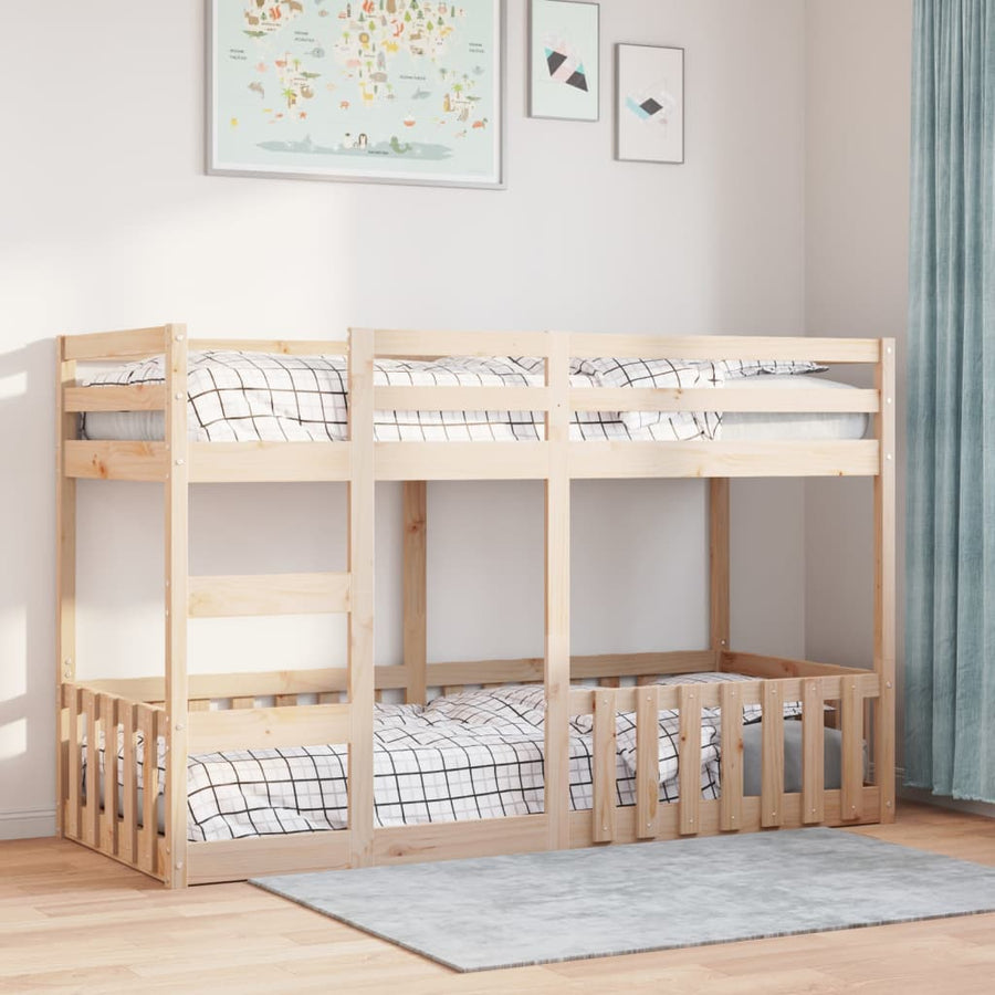 Stapelbed massief grenenhout 90x190 cm