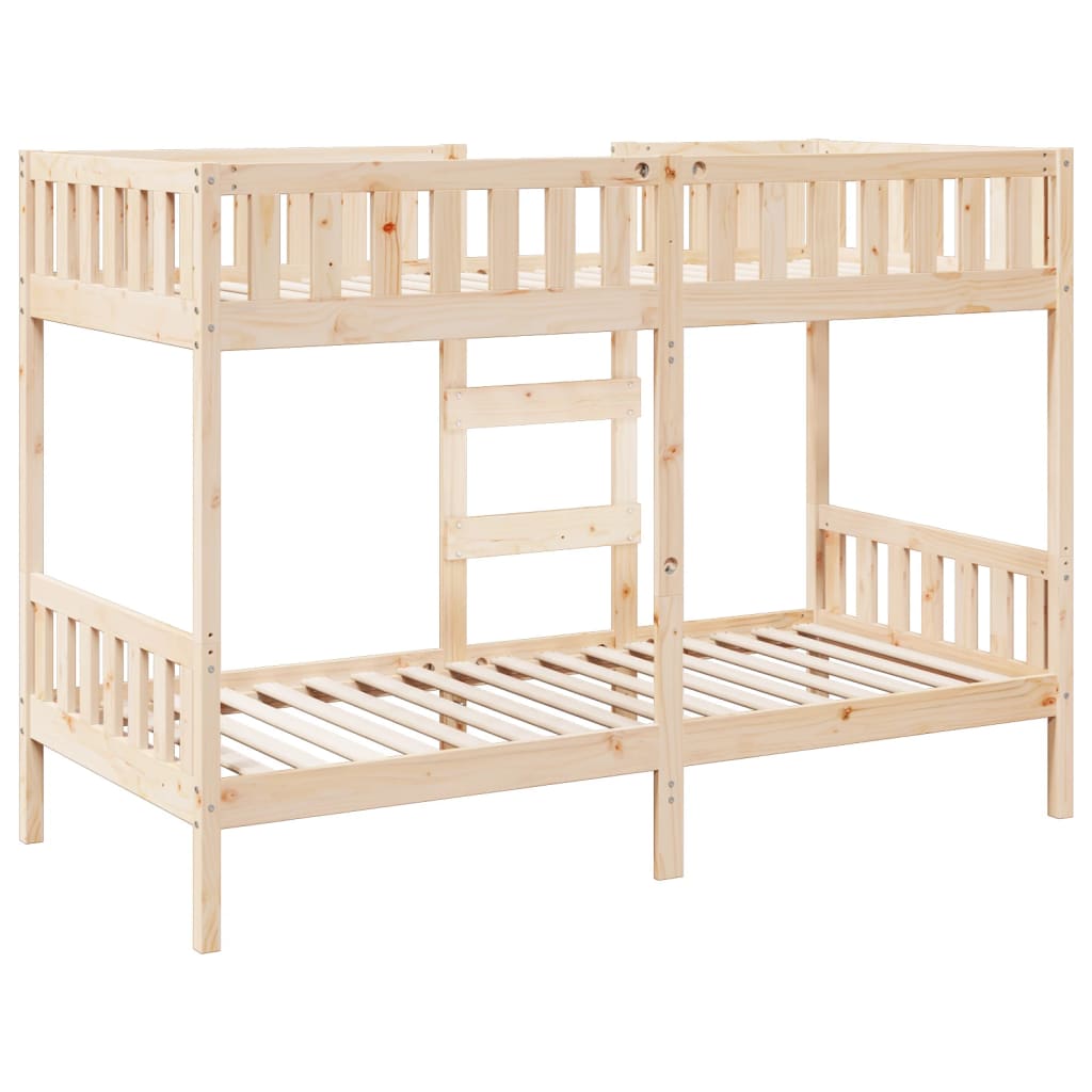 Stapelbed massief grenenhout 80x200 cm