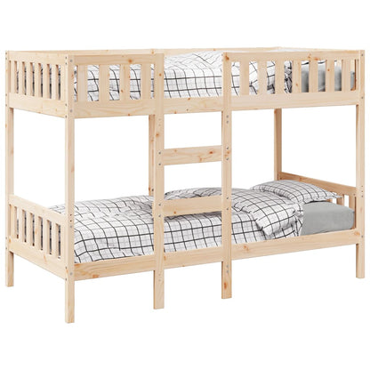 Stapelbed massief grenenhout 80x200 cm