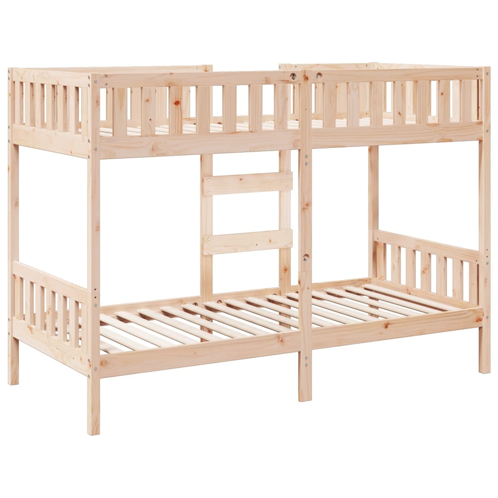 Stapelbed massief grenenhout 80x200 cm