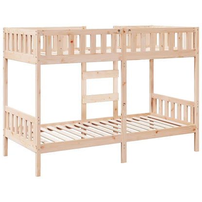 Stapelbed massief grenenhout 80x200 cm
