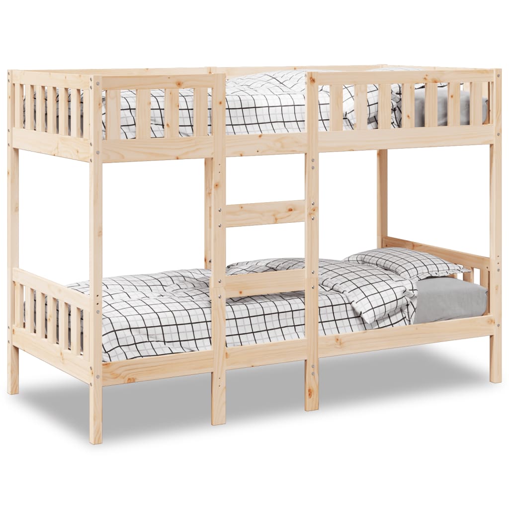 Stapelbed massief grenenhout 80x200 cm