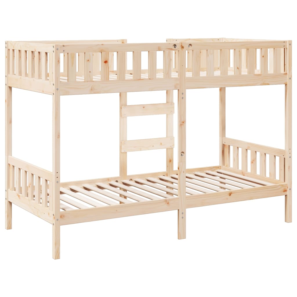 Stapelbed massief grenenhout 90x200 cm