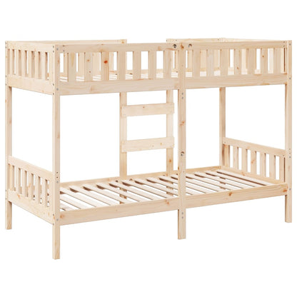 Stapelbed massief grenenhout 90x200 cm