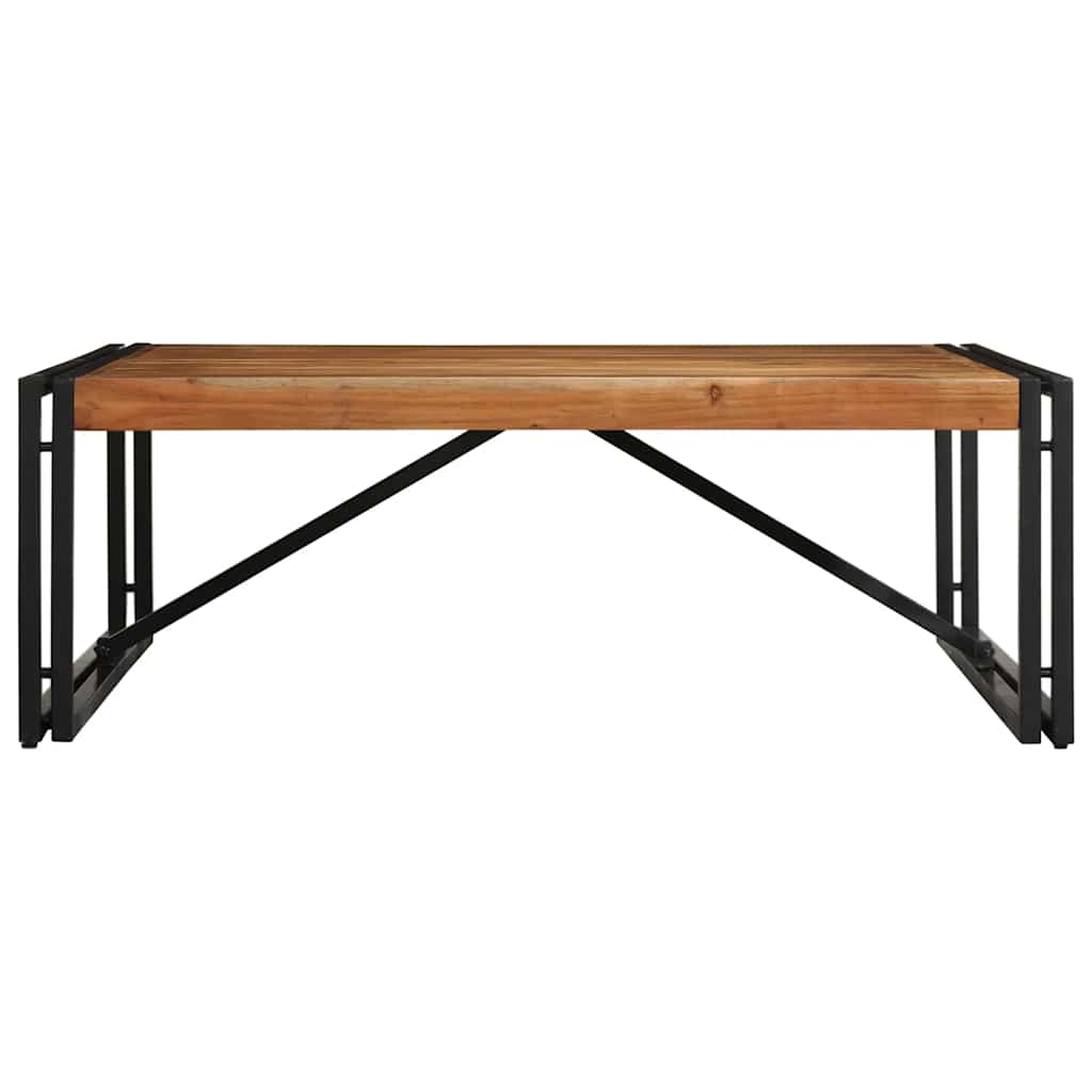 Salontafel 100x100x35 cm massief acaciahout