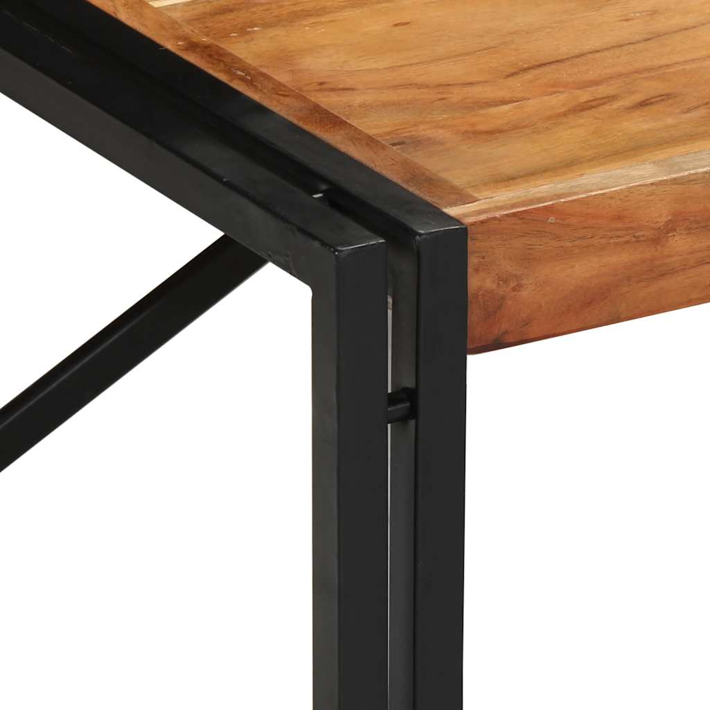 Salontafel 100x100x35 cm massief acaciahout