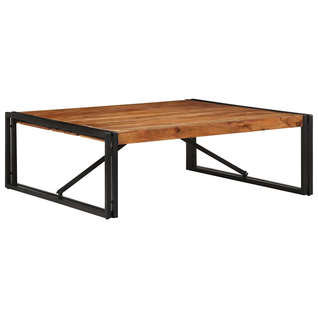 Salontafel 100x100x35 cm massief acaciahout