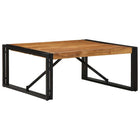 Coffee table 80x80x35 cm solid acacia wood