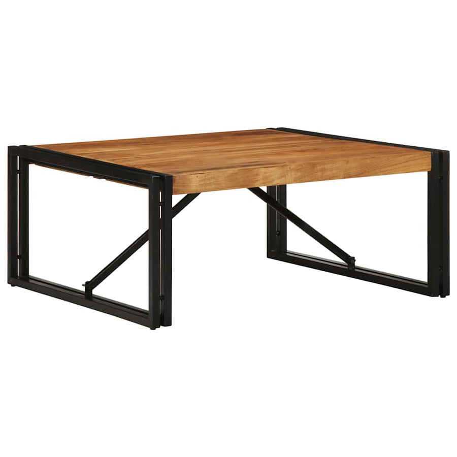 Salontafel 80x80x35 cm massief acaciahout