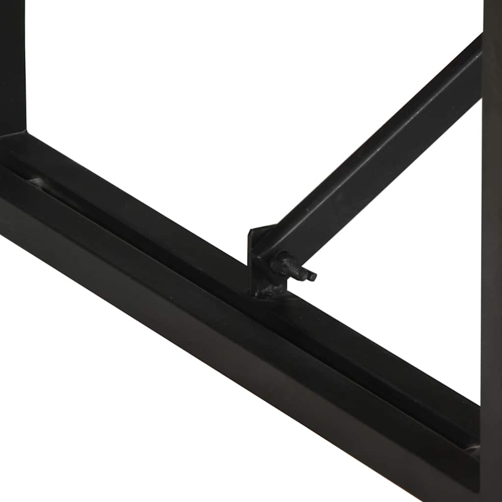 Salontafel 80x40x35 cm massief gerecycled hout meerkleurig