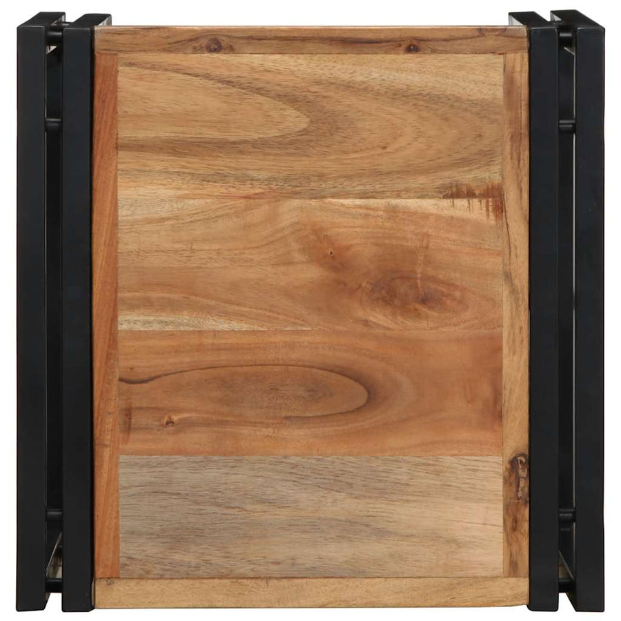 Salontafel 40x40x35 cm massief acaciahout