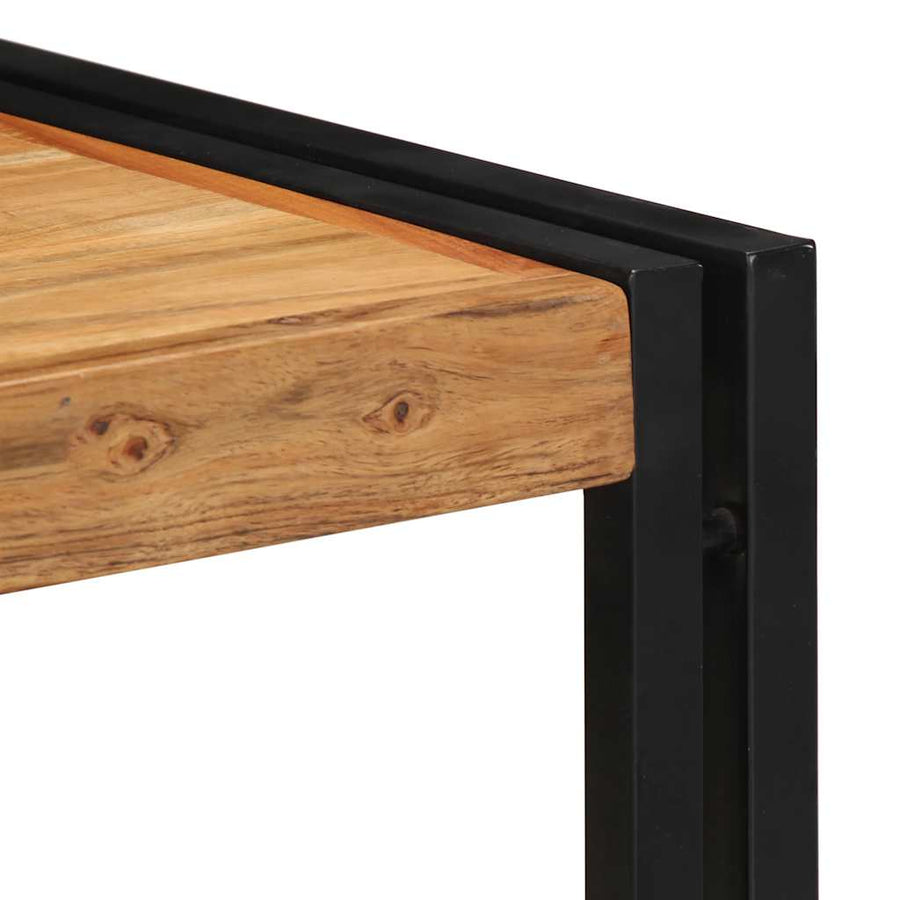Salontafel 40x40x35 cm massief acaciahout