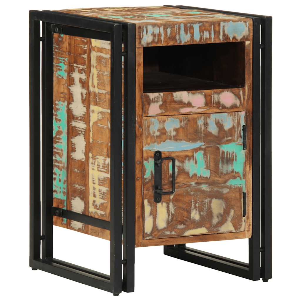 Nachtkastje 40x40x59 cm Massief hout gerecycled