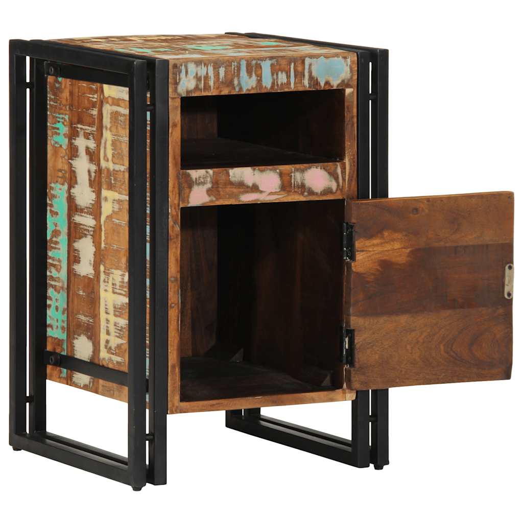 Nachtkastje 40x40x59 cm Massief hout gerecycled