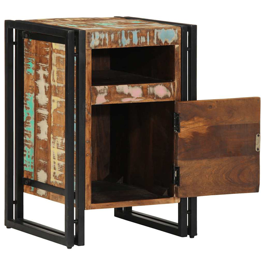 Nachtkastje 40x40x59 cm Massief hout gerecycled