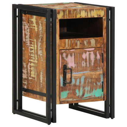 Nachtkastje 40x40x59 cm Massief hout gerecycled
