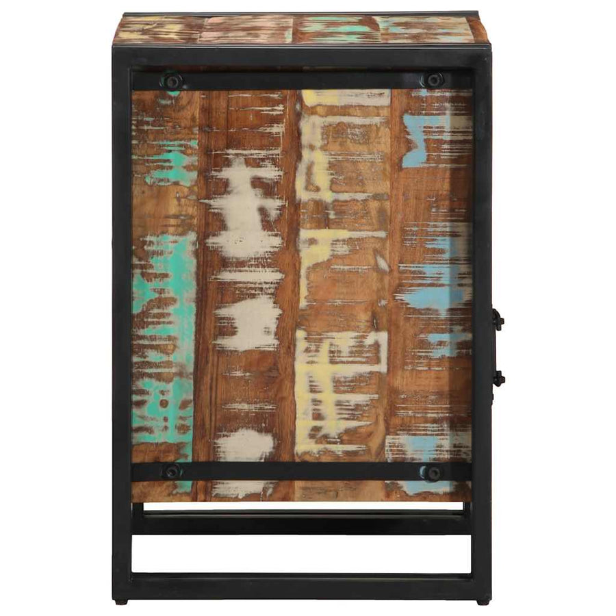 Nachtkastje 40x40x59 cm Massief hout gerecycled