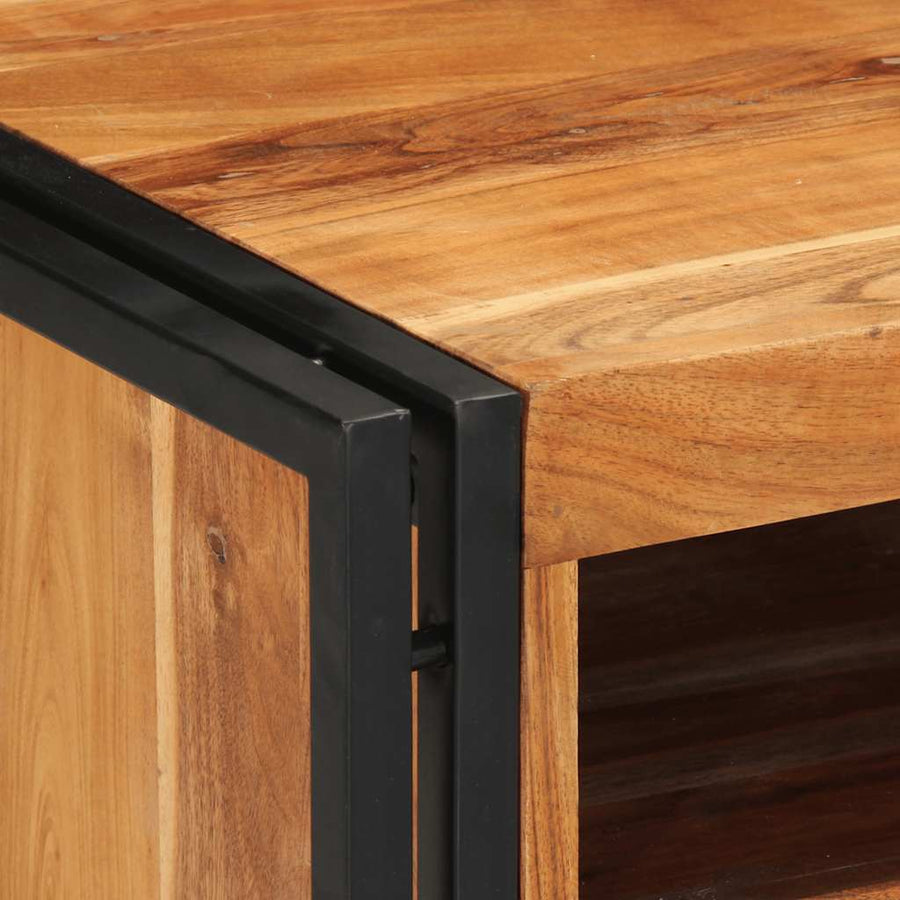 Nachtkastje 40x40x59 cm Massief hout Acacia