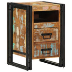 Nightstand 40x40x59 cm Solid reclaimed wood