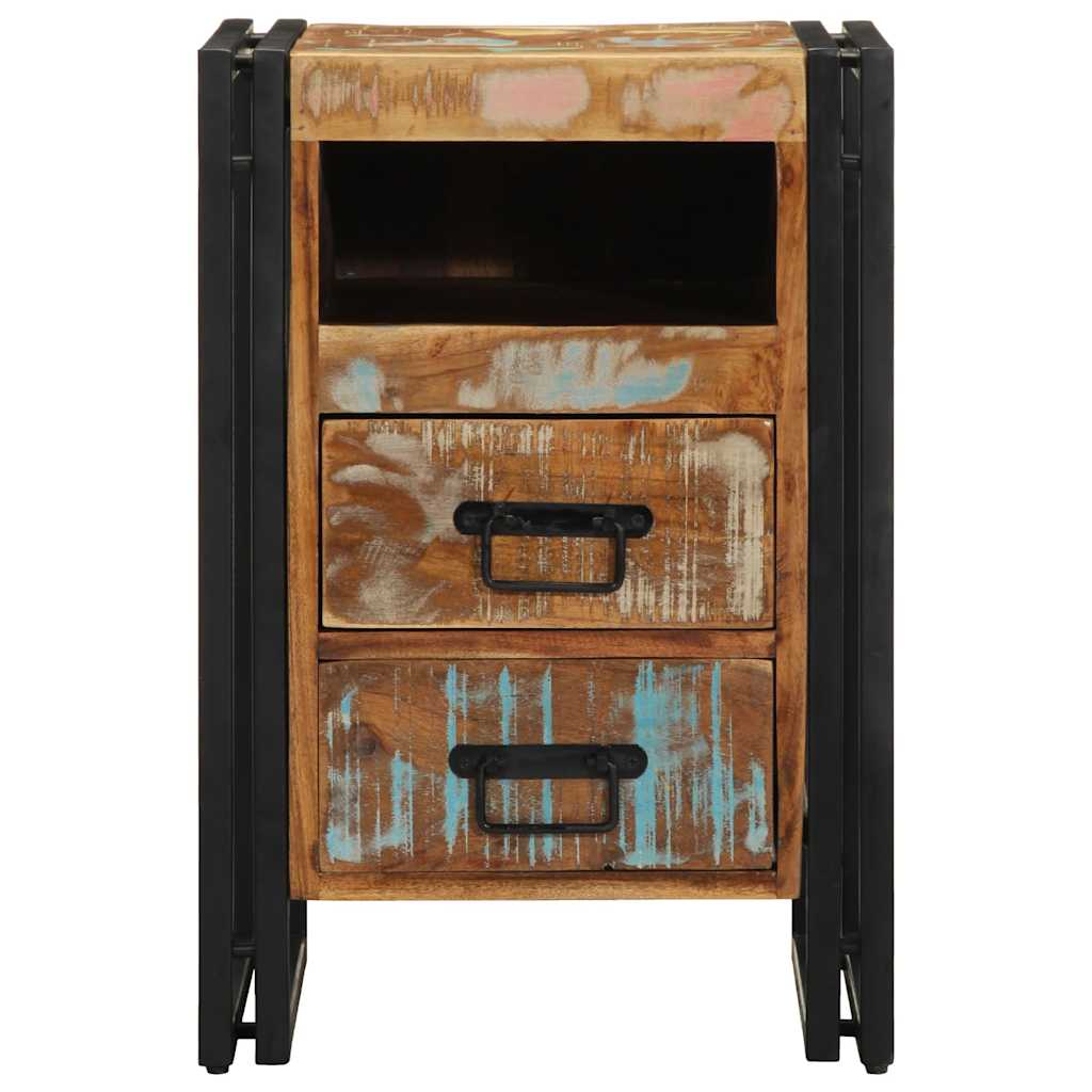 Nachtkastje 40x40x59 cm Massief hout gerecycled