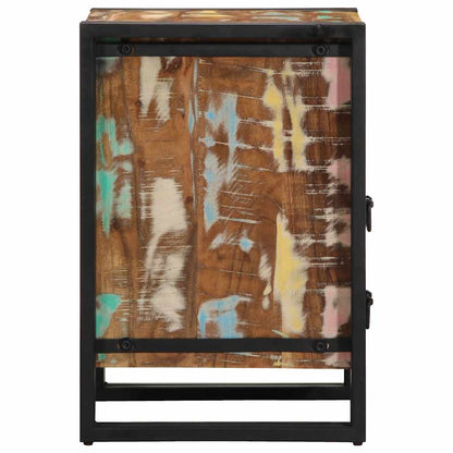 Nachtkastje 40x40x59 cm Massief hout gerecycled