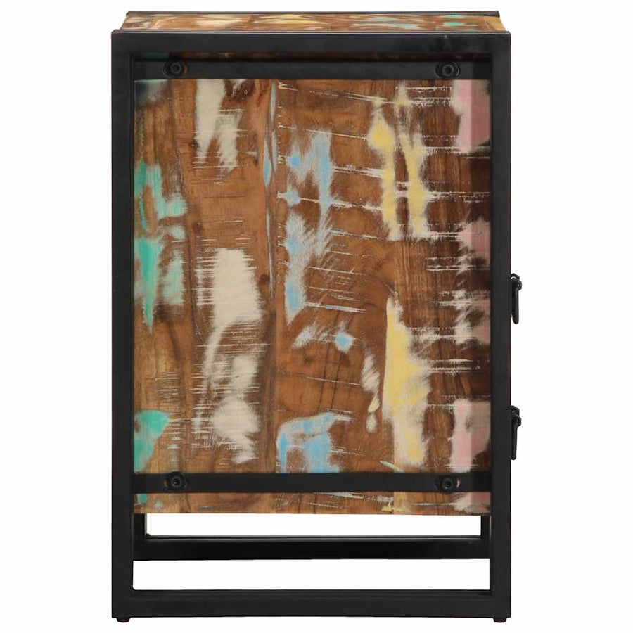 Nachtkastje 40x40x59 cm Massief hout gerecycled