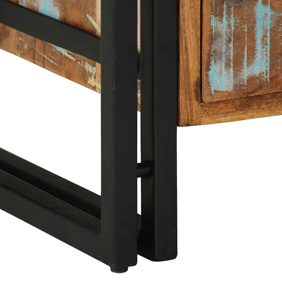 Nachtkastje 40x40x59 cm Massief hout gerecycled