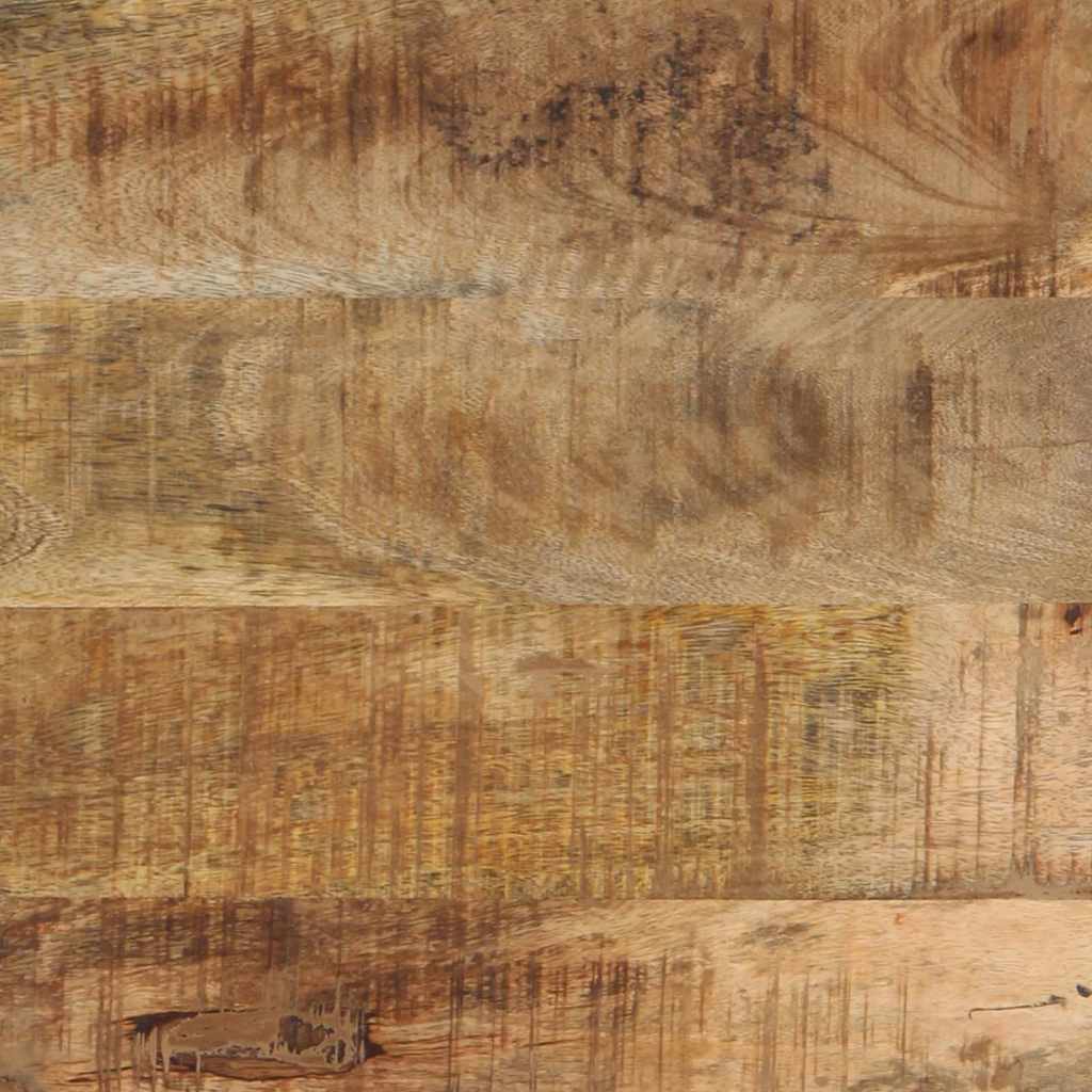 Nachtkastje 40x40x50 cm Massief ruw hout Mango