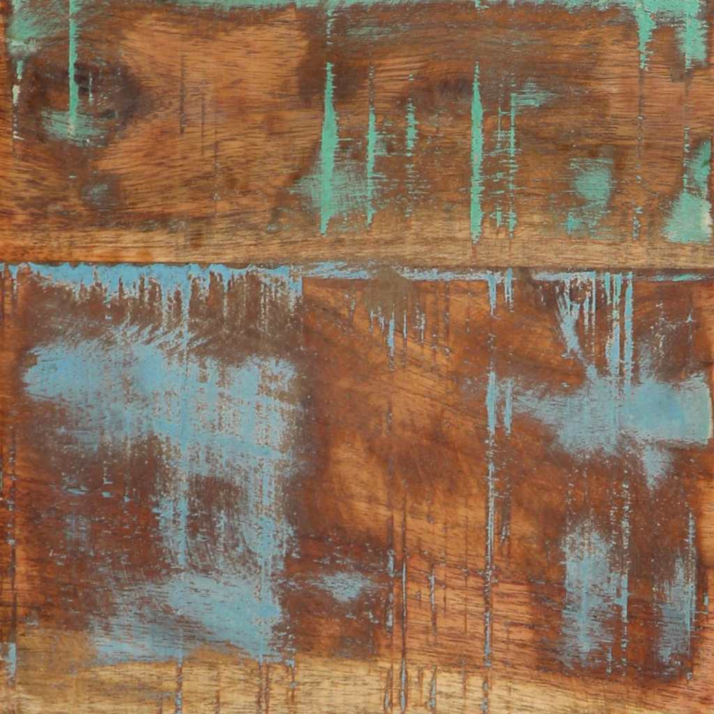 Nachtkastje Multikleur 30 x 30 x 40 cm massief gerecycled hout