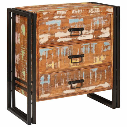 Dressoir met lade Bruin 66 x 33 x 70 cm Massief gerecycled hout