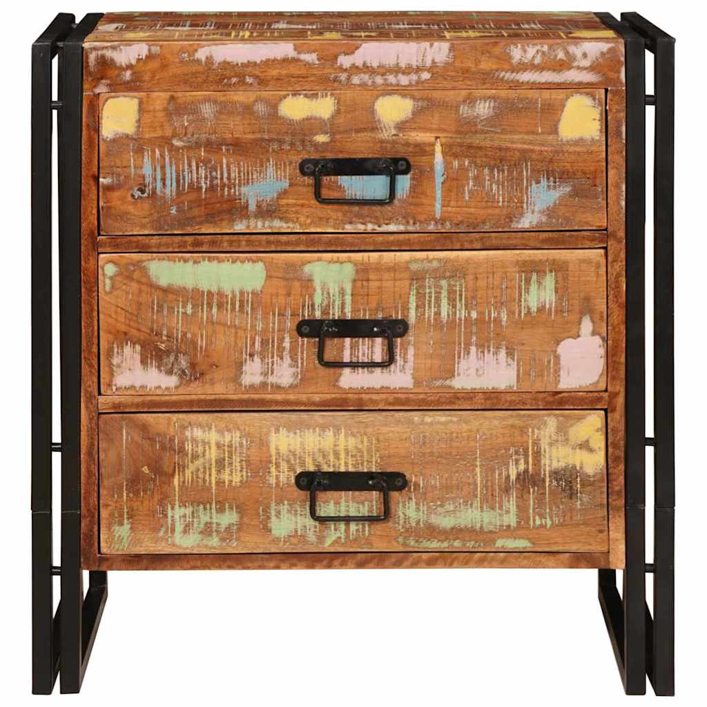 Dressoir met lade Bruin 66 x 33 x 70 cm Massief gerecycled hout