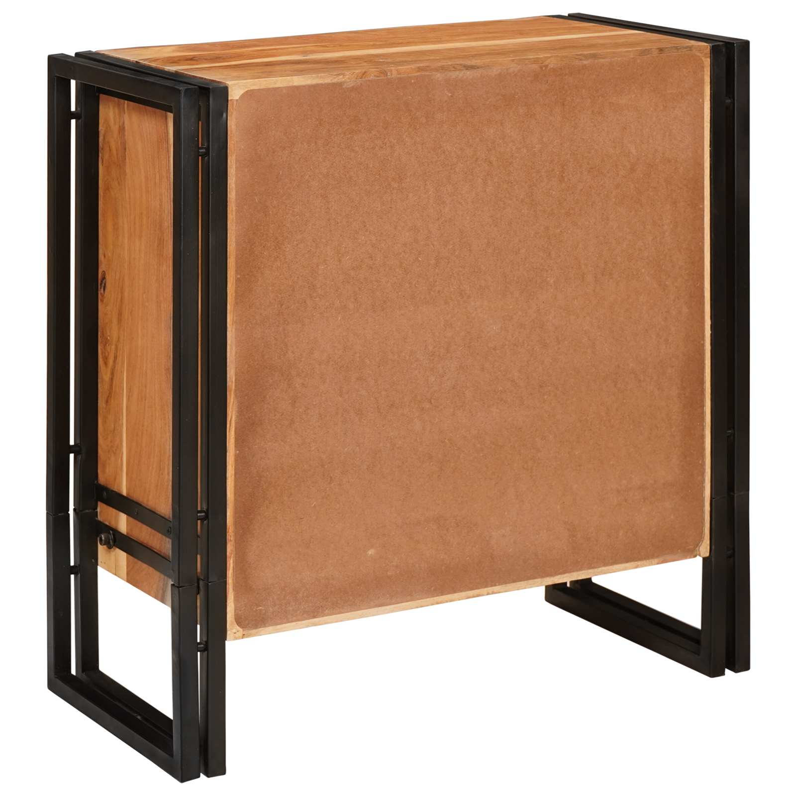 Dressoir met lade Bruin 66 x 33 x 70 cm Massief Acaciahout