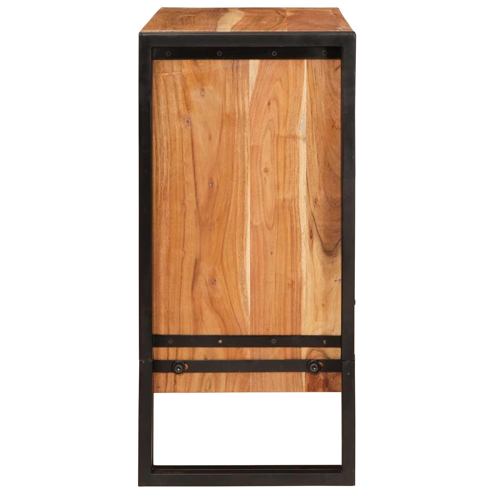 Dressoir met lade Bruin 66 x 33 x 70 cm Massief Acaciahout