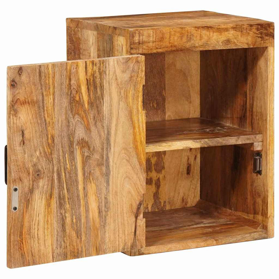Nachtkastje Bruin 35 x 33 x 48 cm Massief Mango Hout