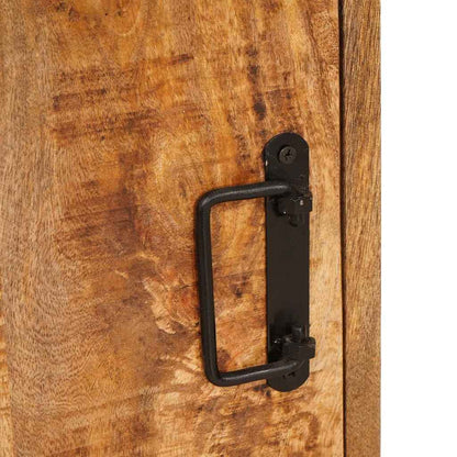 Nachtkastje 2 pcs Bruin 35 x 33 x 48 cm Massief Mango Hout