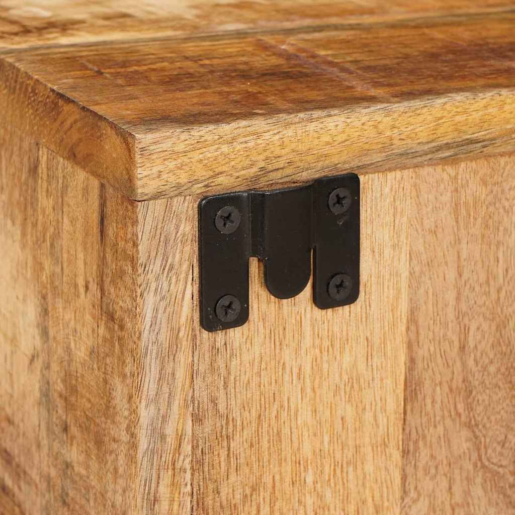 Nachtkastje 2 pcs Bruin 35 x 33 x 48 cm Massief Mango Hout