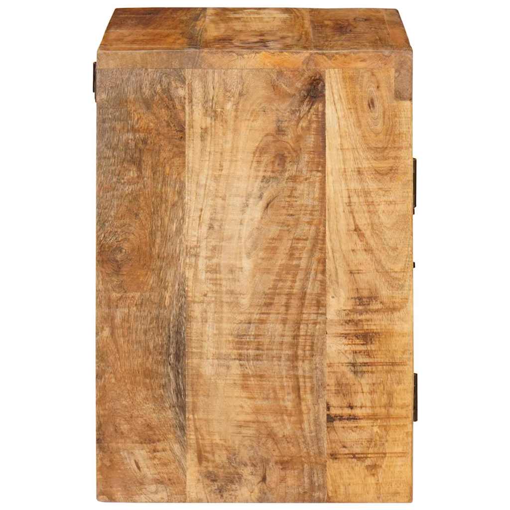 Nachtkastje 2 pcs Bruin 35 x 33 x 48 cm Massief Mango Hout