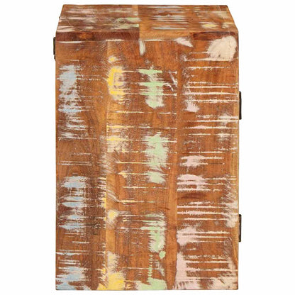 Nachtkastje Bruin 35 x 33 x 48 cm Massief Gerecycled Hout