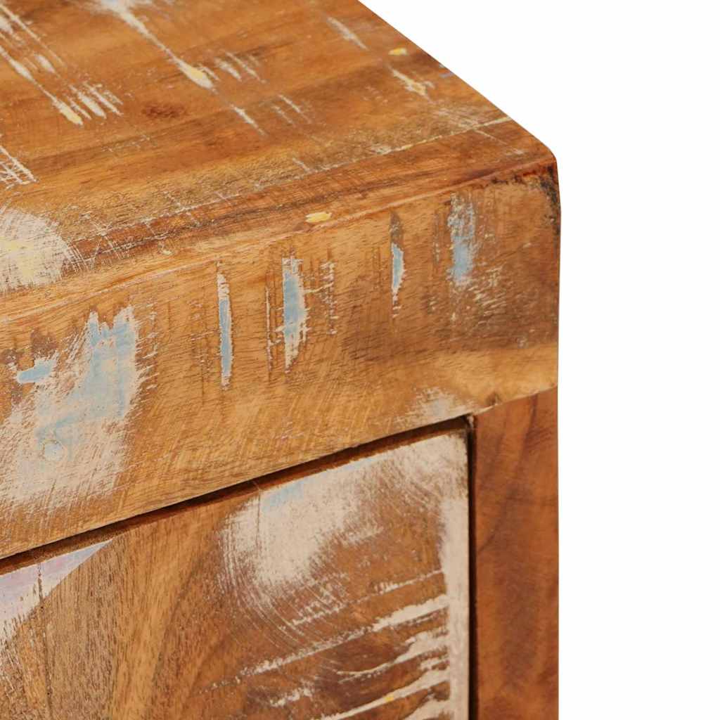 Nachtkastje 2 pcs Bruin 35 x 33 x 48 cm Massief Gerecycled Hout