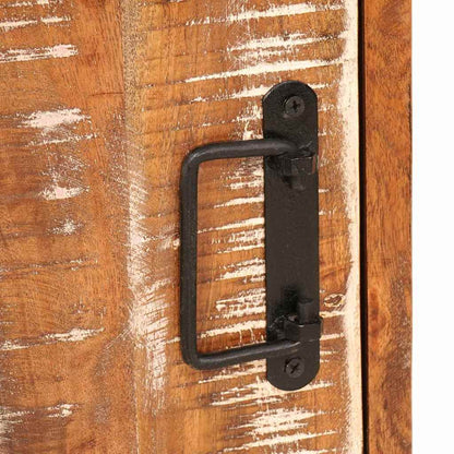 Nachtkastje 2 pcs Bruin 35 x 33 x 48 cm Massief Gerecycled Hout